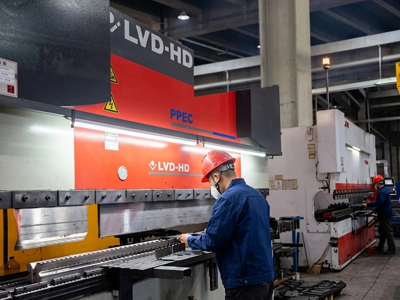 Officina di produzione per tosaerba - linea di produzione