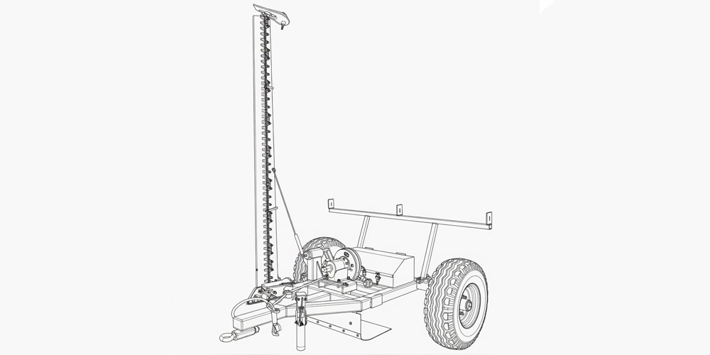 lawnmower-products-EP-9GD-2.5 Towed Single-Blade Lawn Mower-draft